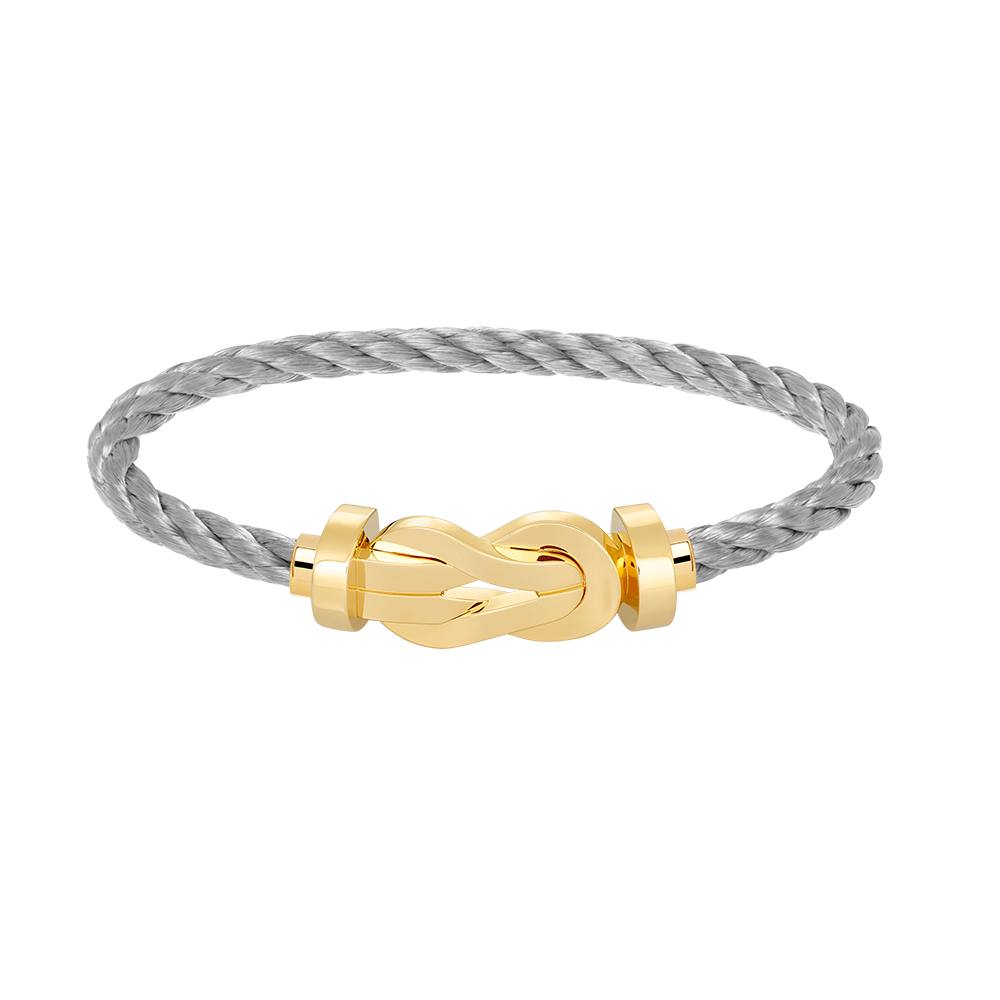 [Moco]CHANCE LARGE 8 FIGURE BUCKLE NO DIAMOND BRACELET GOLD