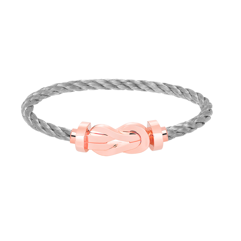 [Moco]CHANCE LARGE 8 FIGURE BUCKLE NO DIAMOND BRACELET ROSE GOLD