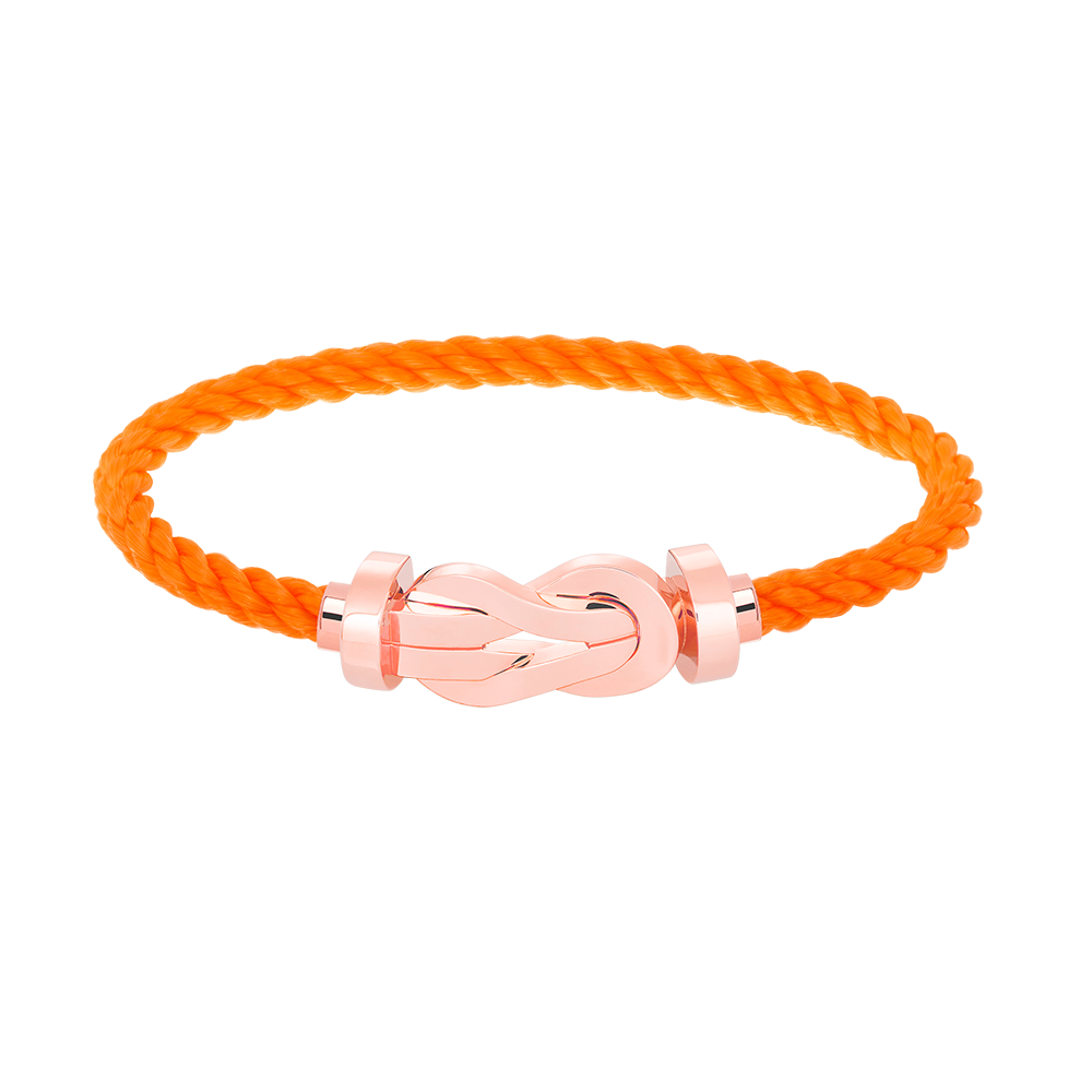 [Moco]CHANCE LARGE 8 FIGURE BUCKLE NO DIAMOND BRACELET ROSE GOLD