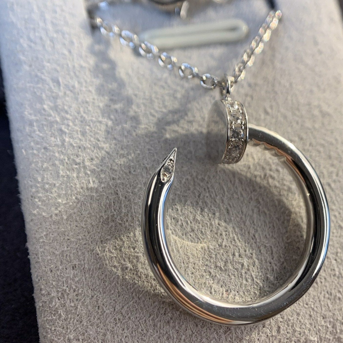 [Moco]JUSTE NECKLACE SILVER