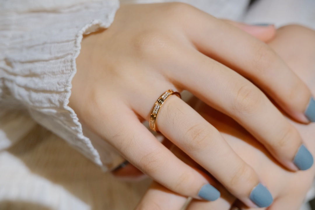 [Moco]LOVE RING 2.65MM DIAMOND