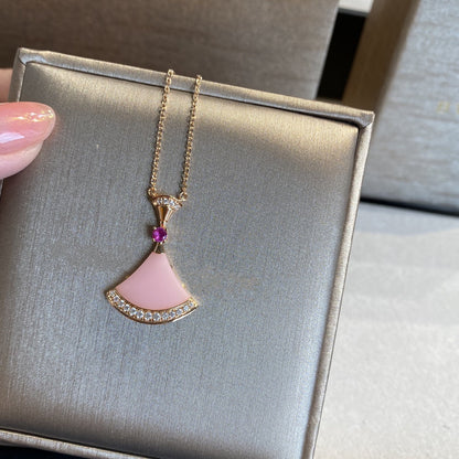 [Moco]DREAM NECKLACE PINK OPAL