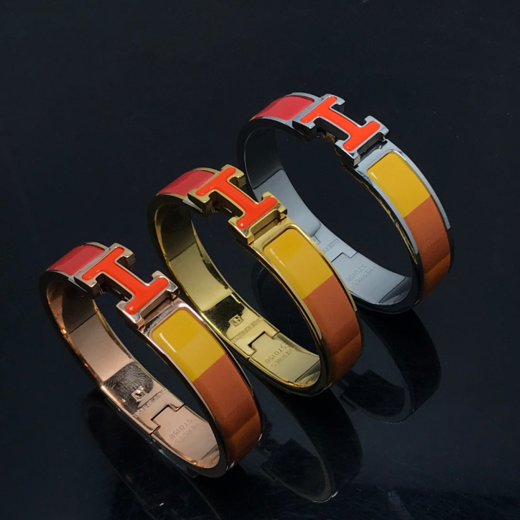 [Moco]H BRACELET ORANGE RAINBOW CERAMIC