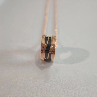 [Moco]ZERO 1 NECKLACE PINK GOLD