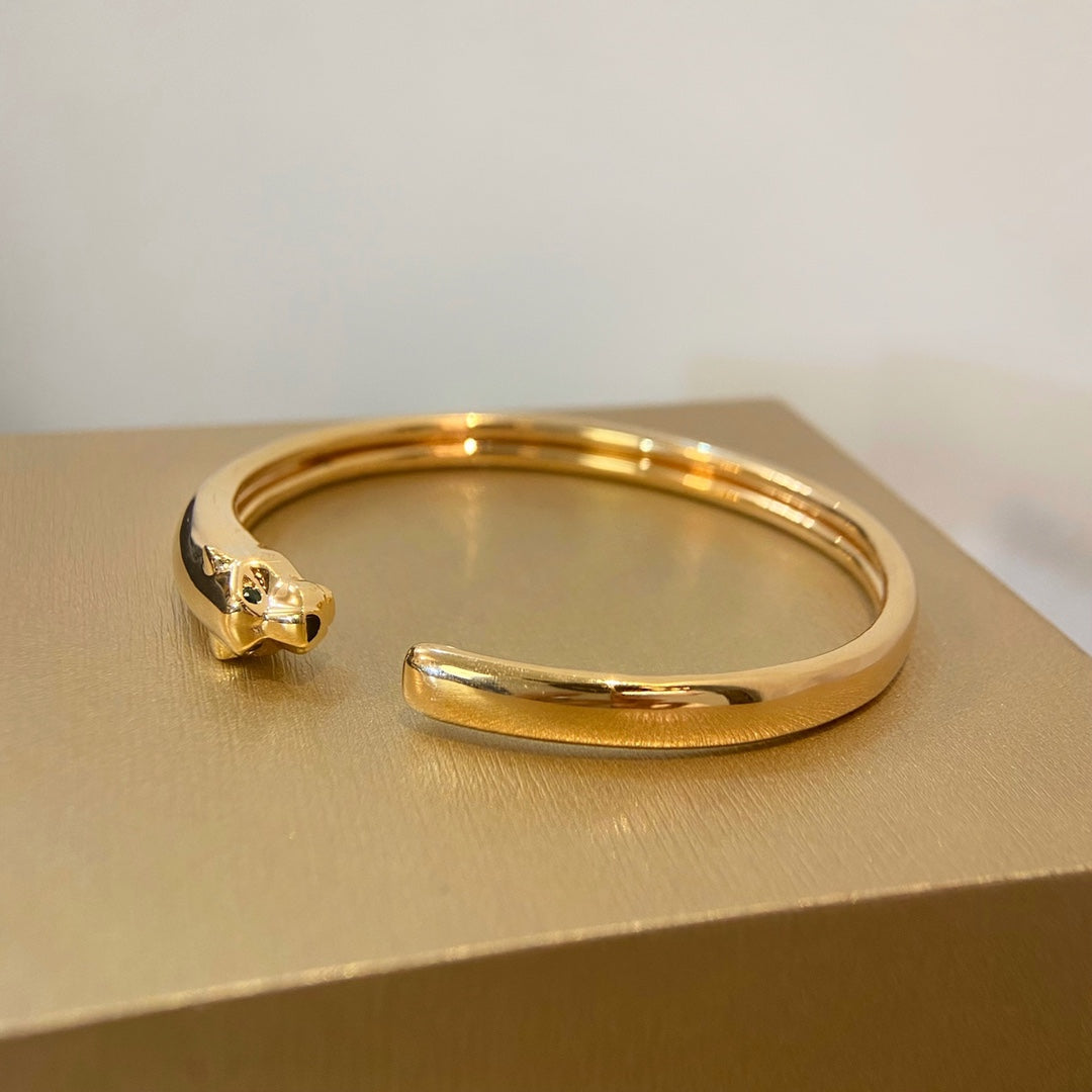 [Moco]PANTHERE GOLD OPEN BRACELET