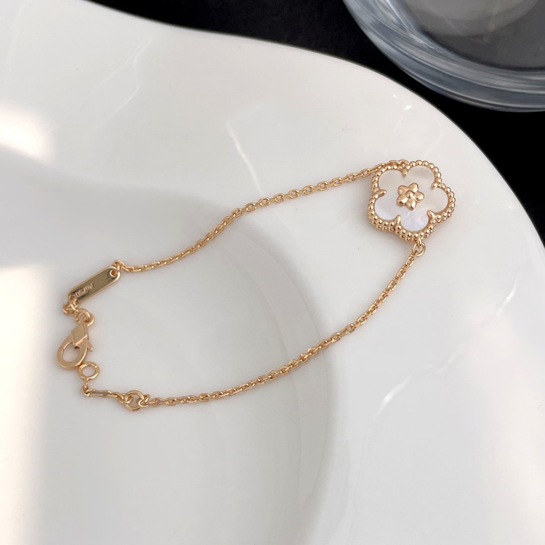 [Moco]LUCKY SPRING ROSE GOLD MOP BRACELET