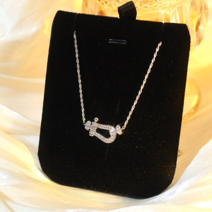 [Moco]FORCE 10 DIAMOND SILVER NECKLACE MINI MODEL