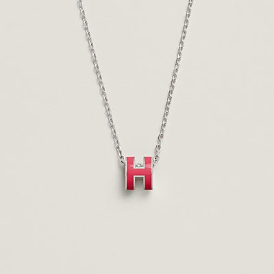 [Moco]H NECKLACE PINK