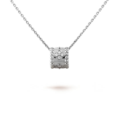 [Moco]PERLEE PEDANT SIVLER DIAMOND NECKLACE