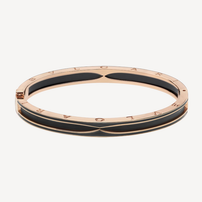 [Moco]ZERO 1 PINK GOLD WITH MATTE BLACK CERAMIC BRACELET