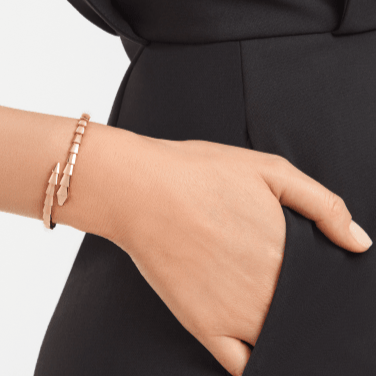 [MR_]SERPENTI VIPER PINK GOLD BRACELET