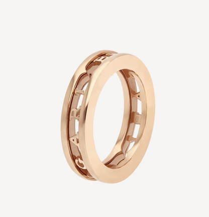 [Moco]ZERO 1 ONE-BAND WITH OPENWORK LOGO SPIRAL RING