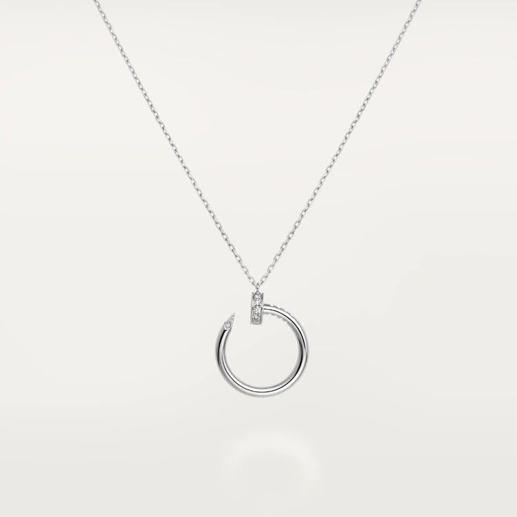 [Moco]JUSTE NECKLACE SILVER