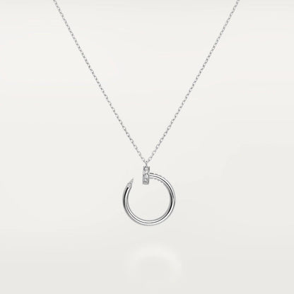 [Moco]JUSTE NECKLACE SILVER