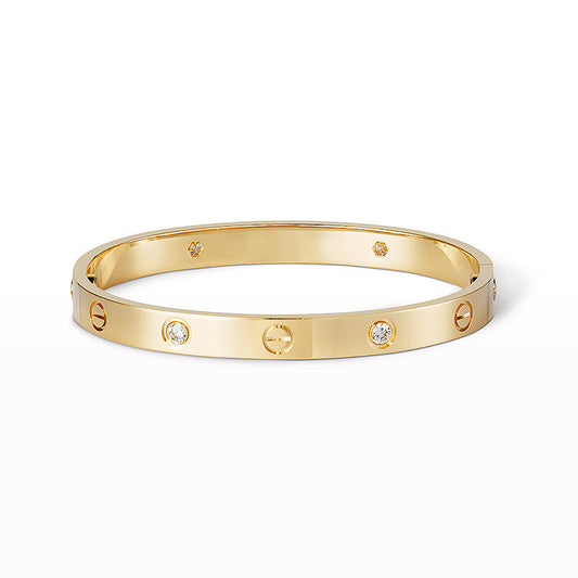 [Moco]LOVE BRACELET 6.1MM 4 DIAMONDS