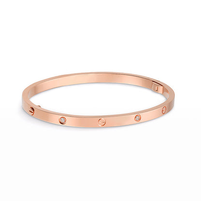 [Moco]LOVE BRACELET 3.65MM 6 DIAMONDS