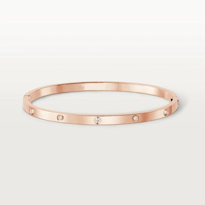 [Moco]LOVE BRACELET 3.65MM 10 DIAMONDS