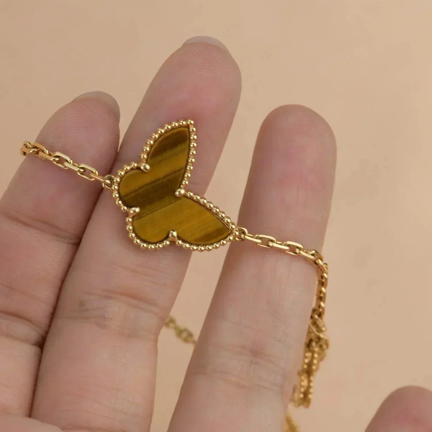 [Moco]LUCKY SPRING 5 MOTIF GOLD BRACELET