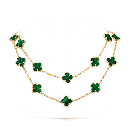 [Moco]CLOVER 20 MOTIFS MALACHITE GOLD