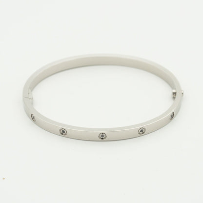 [Moco]LOVE BRACELET 3.65MM 10 DIAMONDS