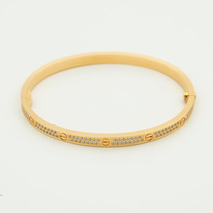 [Moco]LOVE BRACELET 3.65MM DIAMOND-PAVED