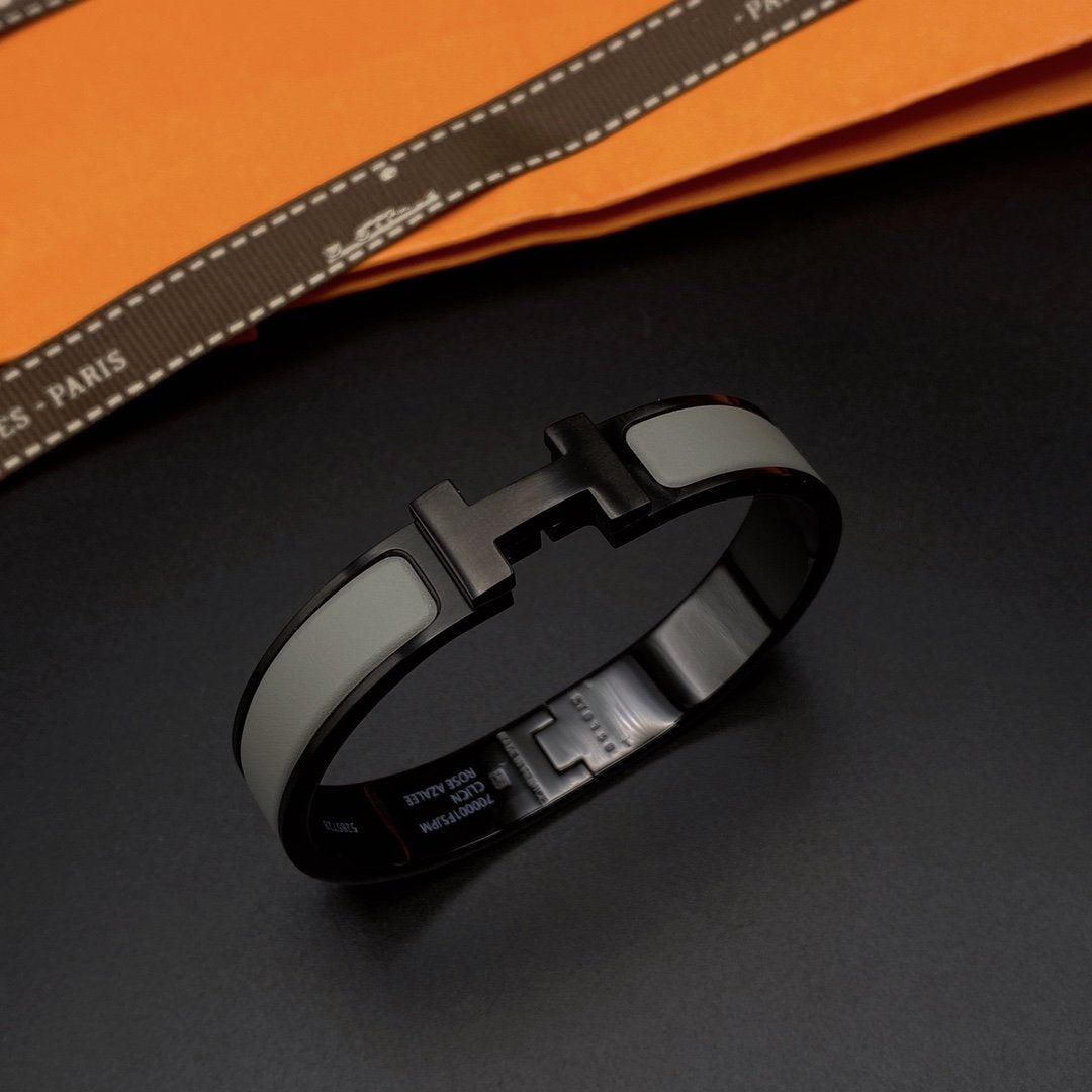 [Moco]CLIC HM SO BLACK GREY BRACELET