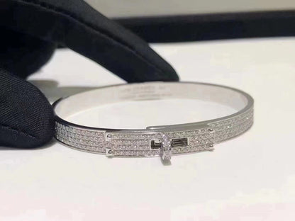 [Moco]HM KELLY BRACELET IN SILVER AND FULL PAVE DIAMOND