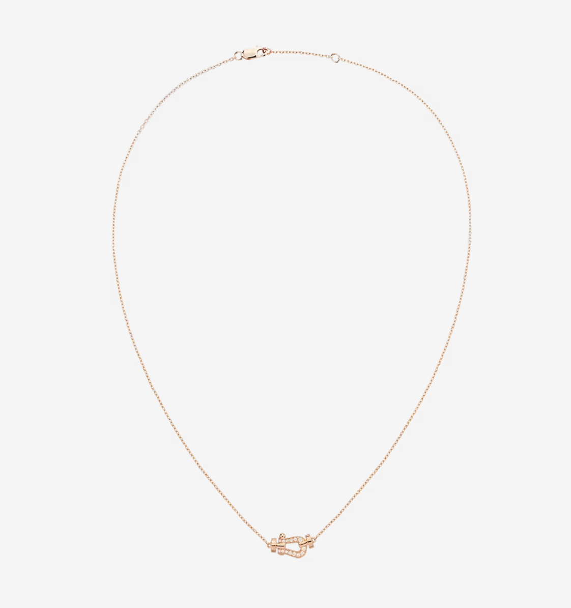 [Moco]FORCE 10 DIAMOND PINK GOLD NECKLACE MINI MODEL