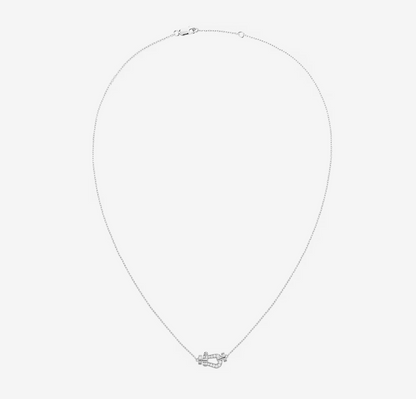 [Moco]FORCE 10 DIAMOND SILVER NECKLACE MINI MODEL