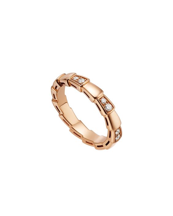 [Moco]SERPENTI RING PINK GOLD  3MM