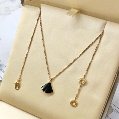 [Moco]DREAM NECKLACE ONYX 1 DIAMOND