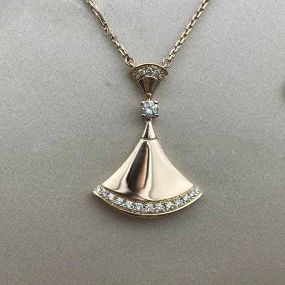 [Moco]DREAM NECKLACE PINK GOLD DIAMOND