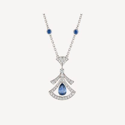 [Moco]DREAM NECKLACE AGATE DIAMOND SILVER