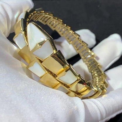 [Moco]SERPENTI BRACELET MOP GOLD