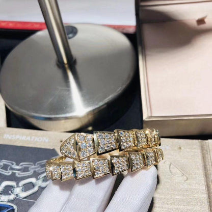 [Moco]SERPENTI BRACELET 8MM GOLD DIAMOND