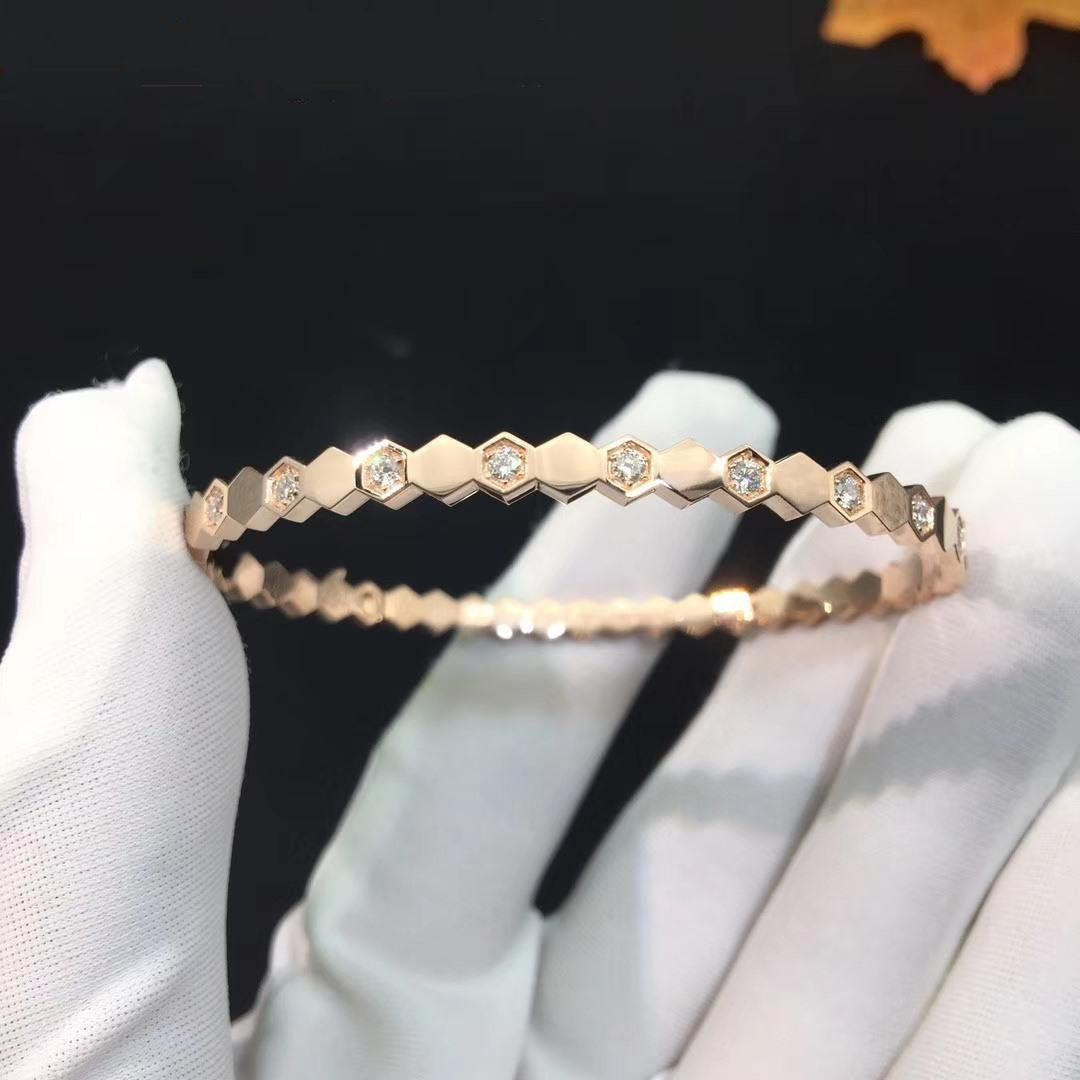 [Moco]BEE LOVE SILVER DIAMOND BRACELET