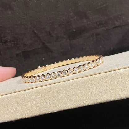 [Moco]BEE LOVE GOLD BRACELET FULL DIAMOND