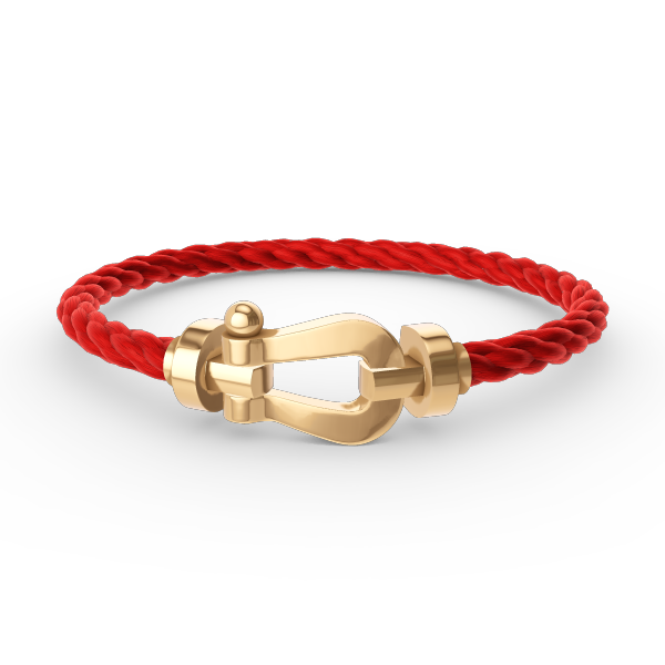 [Moco]FORCE LARGE HORSESHOE NO DIAMOND BRACELET GOLD