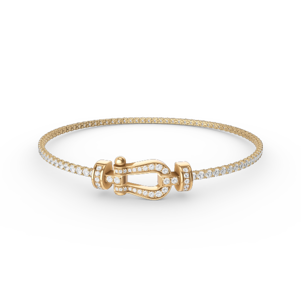 [Moco]FORCE  HORSESHOE  DIAMOND TENNIS BRACELET