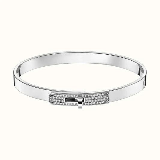 [Moco]KELLY SILVER DIAMOND BRACELET