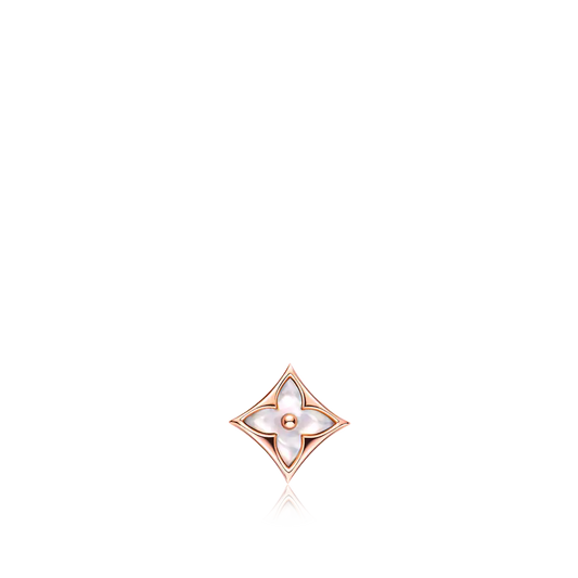 [Moco]STAR MOP PINK GOLD EARRINGS
