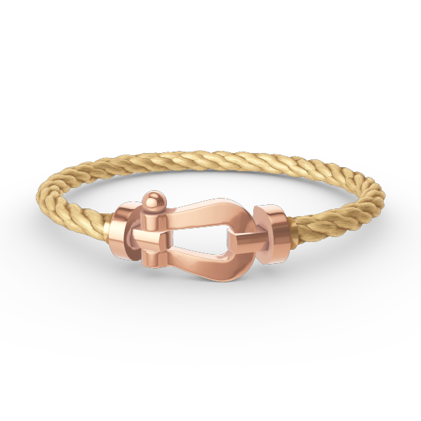 [Moco]FORCE LARGE HORSESHOE NO DIAMOND BRACELET ROSE GOLD