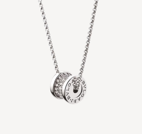 [Moco]ZERO 1 SILVER DIAMOND NECKLACE