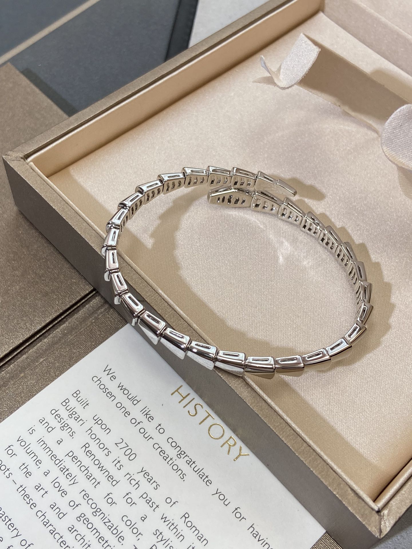 [Moco]SERPENTI VIPER SILVER BRACELET